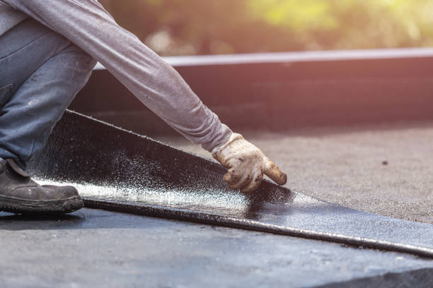 Professional Crawl Space Encapsulation technician working in Eaton Rapids, MI